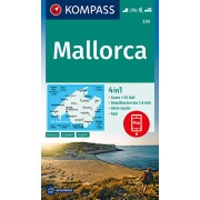 230 Mallorca Kompass Wanderkarte